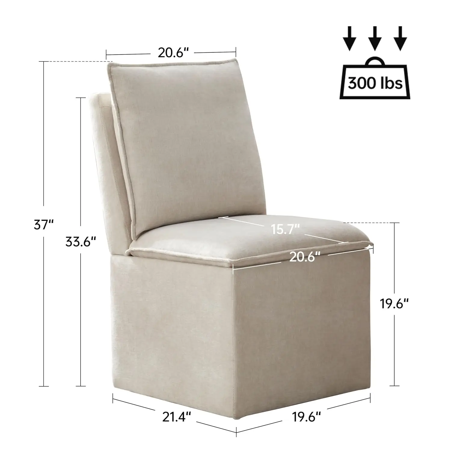 Thumbnail 2 - #32 Low Price Upholstered Dining Chairs Deals