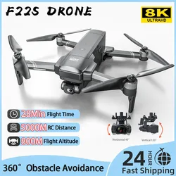 New F22S/X1 Professional Drone FPV Wide Angle Shooting Drone GPS Brushless Insertable Memory Card Folding Helicopter Kids Toys