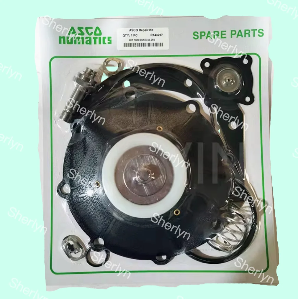 

ASCO 3-inch Diaphragm Repair Kit R143296 R143297 Pulse Valve SCXE353.060 Dust Collector Accessories