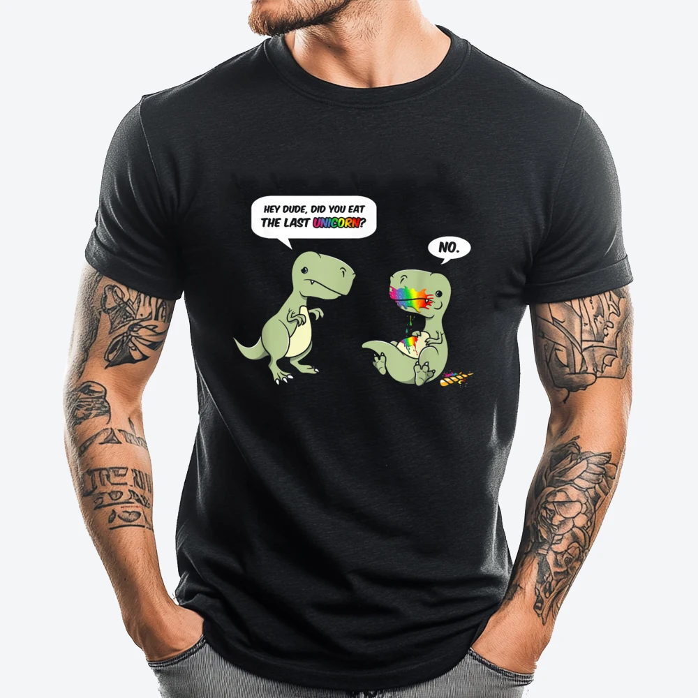 

Hey Dude Did You Eat The Last Unicorn Camisas Basicas Hombre Sale Camisetas Luxury T-Shirt