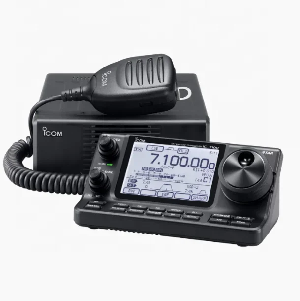 IC 7100 HF/VHF/UHF ALL MODE TRANSCEIVER Intuitive Touch Screen, Quick Response, Multi-band Radio