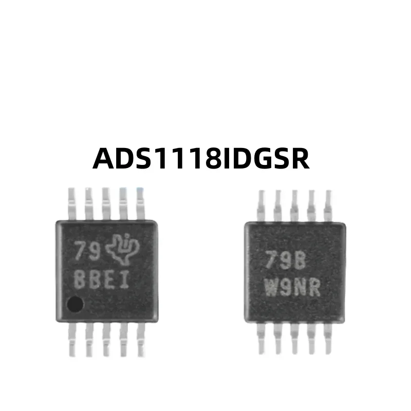 New Original ADS1118IDGSR ADS1118 BBEI MSOP-10 Arduino Nano Integrated Circuits Single Chip Microcomputer