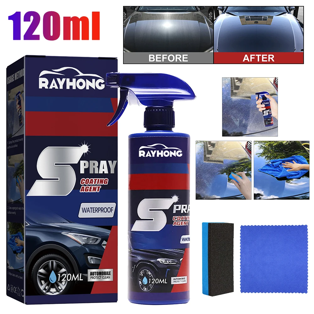 

3 в 1, спрей для ремонта автомобильных керамических покрытий