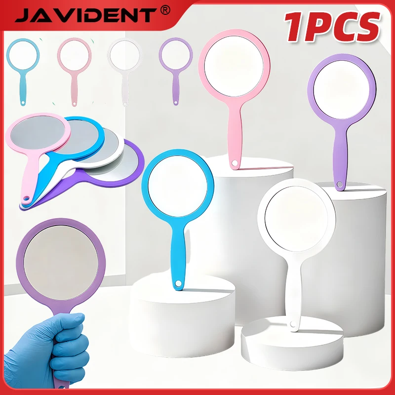 

Dental Round Mirror Handheld Glass Mirror for Dental Clinics High-Definition Mirror Surface Durable and Scratch-Resistant