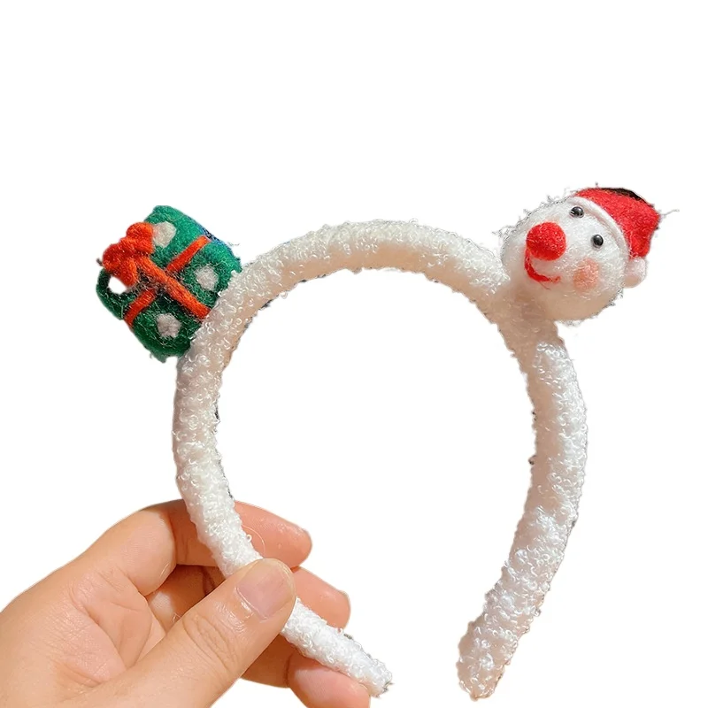 

*Custom Christmas Baby Cute Princess Hair Clip Headbands Red Antlers Hair Clip Headbands Accessories For Christmas Holiday Party