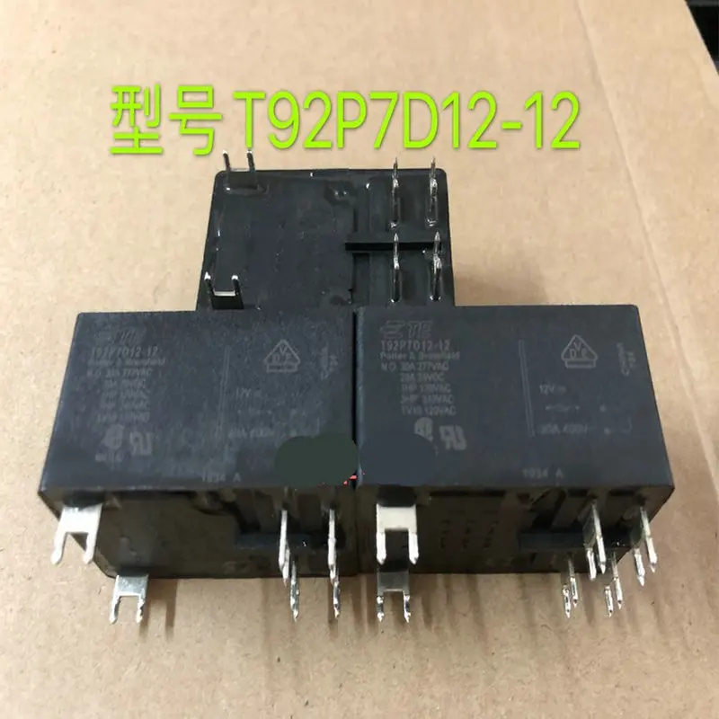 

5PCS TE T92P7D12-12 relay original