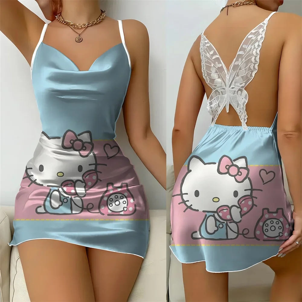 

Women Pajama Summer Woman 2024 Sexy Sleepwear Woman Night Sexs Top Seller Sleep Shirts Women Sleepwear One Piece Dress Erotic