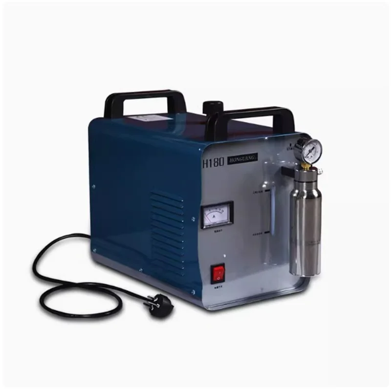 75L/H H160 Acrylic Polishing Machine Polisher w/Flame Torch H180 95L/h Oxygen-Hydrogen Generator Water Welder