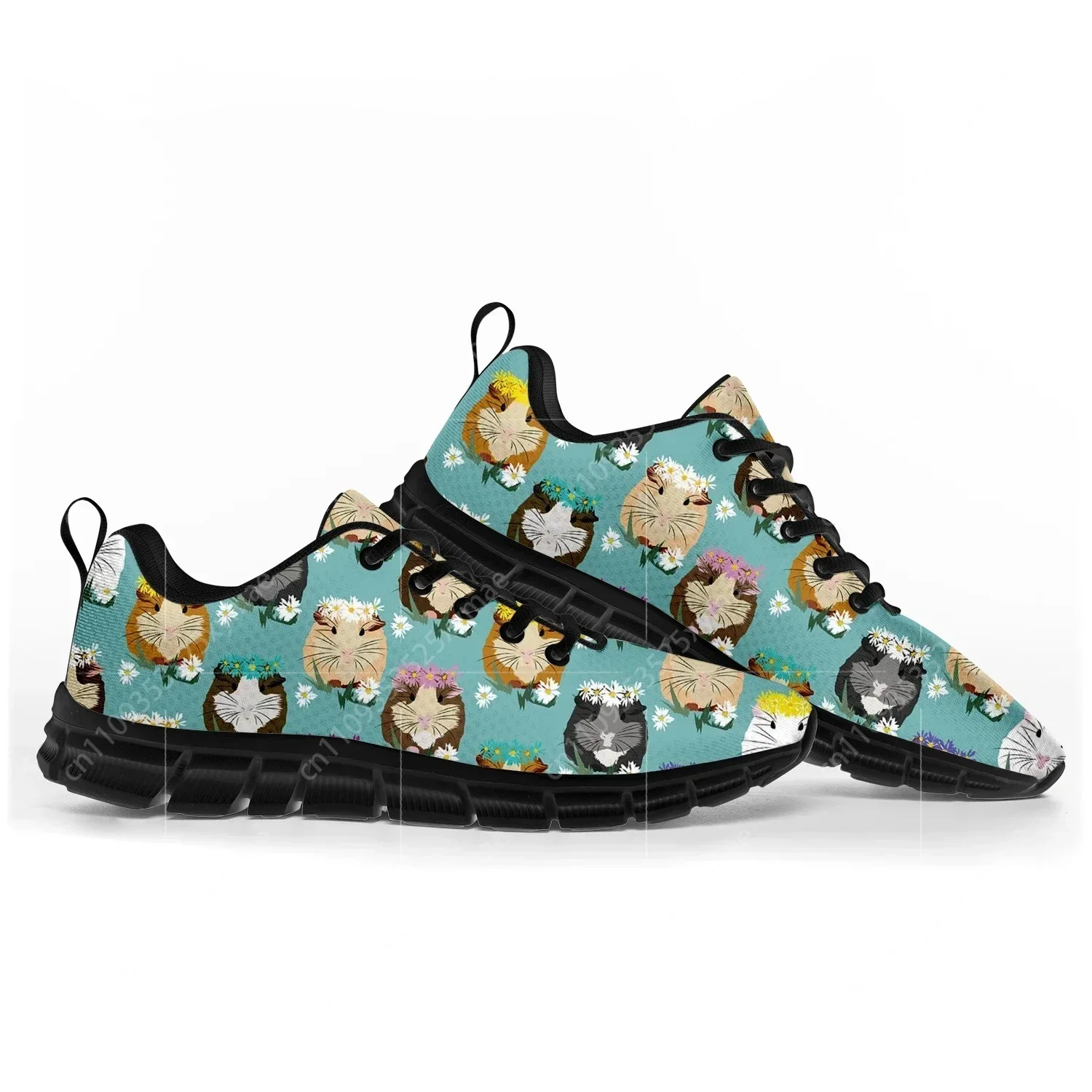 

Cute Cartoon Guinea Pig Sports Shoes Mens Womens Custom Sneakers Tailor-Made Shoe High Quality Couple