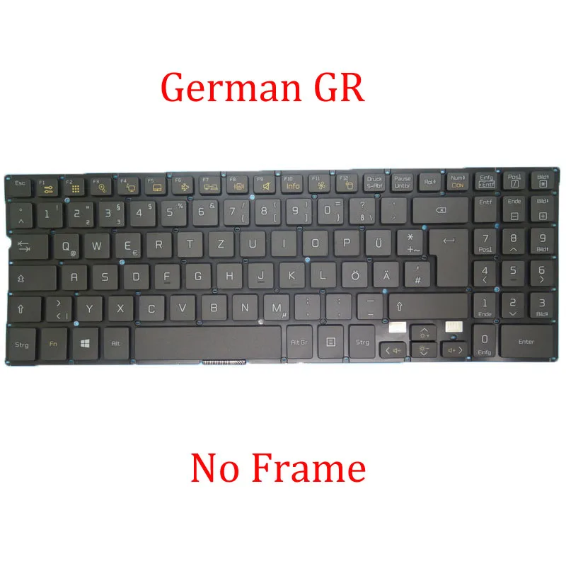KR Keyboard For LG 15N540 15N540-AT50K C.AF70L C.F5SKN -E -F -G GT3BL -H -J -K -L LT1MK 1-M M.AF5BL -R -U U.AT50K U.AT75K -WIN5T
