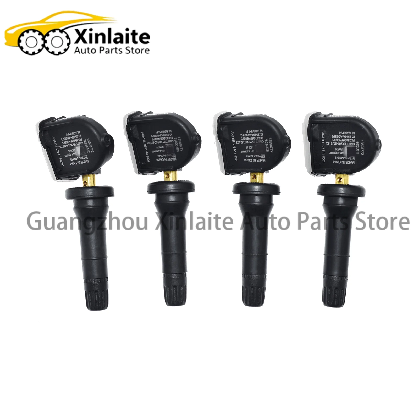 

4x13598772 315 МГц Датчик давления в шинах для Buick Envision для Cadillac Ct6 для Chevrolet Bolt Cruze Malibu Spark Tahoe для GMC