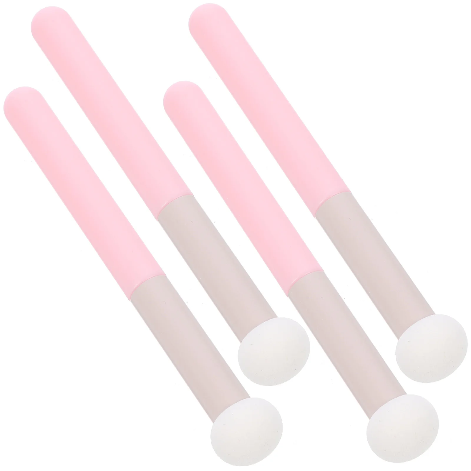 Éponge anti-cernes à tête de champignon, 4 pièces, applicateur doux et lisse, mélange de fond de teint, outil de beauté, éponge anti-cernes