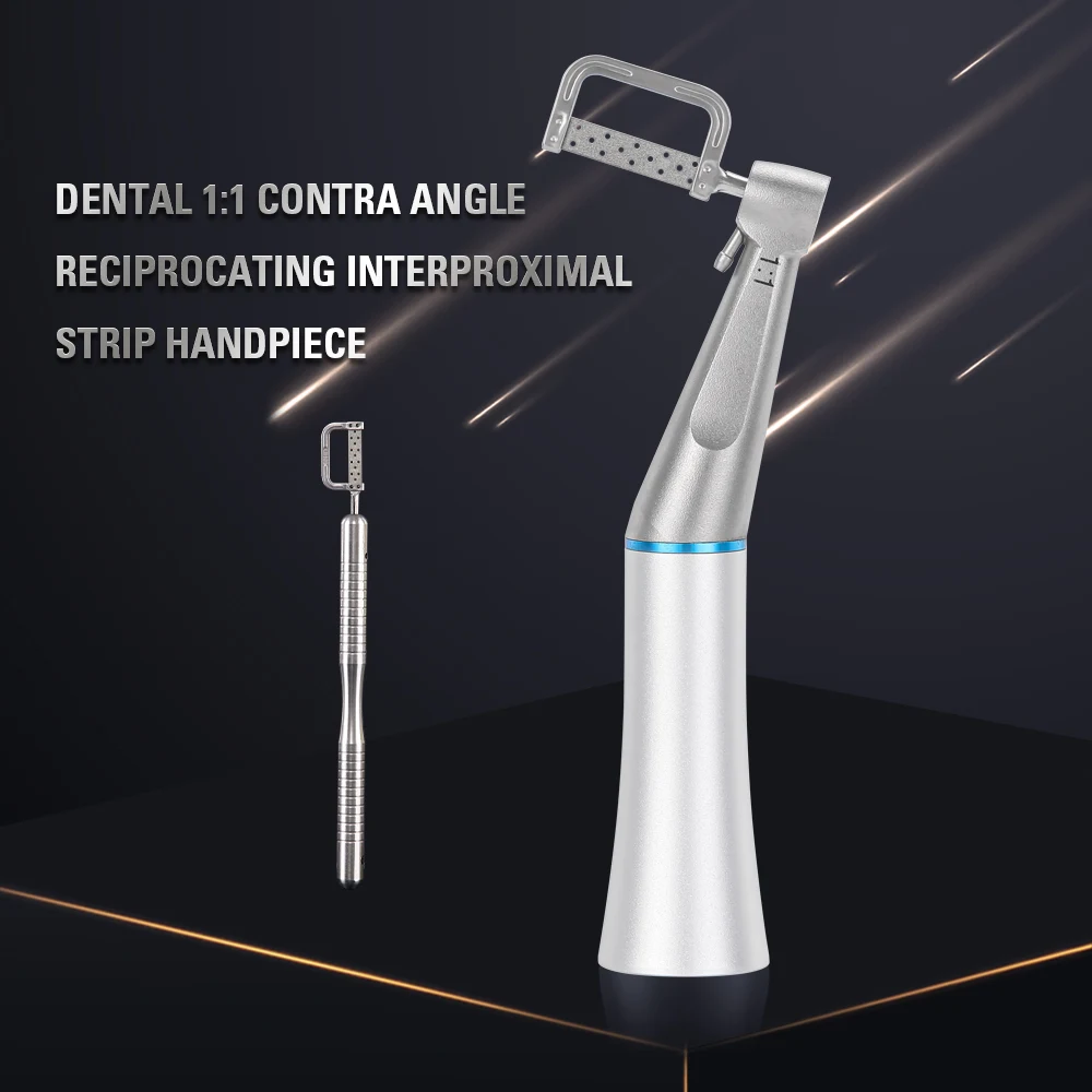 AZDENT Dental 1:1/4:1 Interproximaler Streifenkontra-Winkelstück für kieferorthopädische Zahnlückenmessung – Detail 13