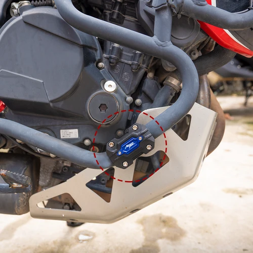 Imagen 2 del producto Para Honda Africa Twin 1100 CRF1100L CRF 1100 L XRV750 2016-2024 2025 protector de parachoques de motor de motocicleta bloque de protección