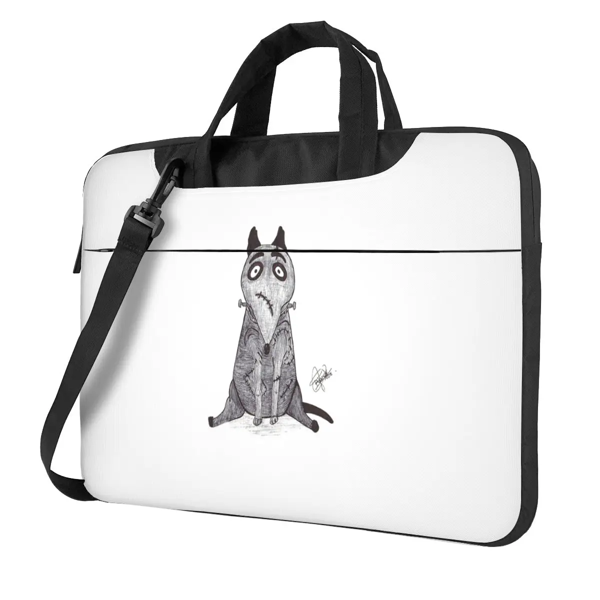 Sparky Dog Frankenweenie Crossbody Laptop Bag Case Computer Bag 13 14 15.6 Inch Notebook Pouch for Macbook Pro Lenovo
