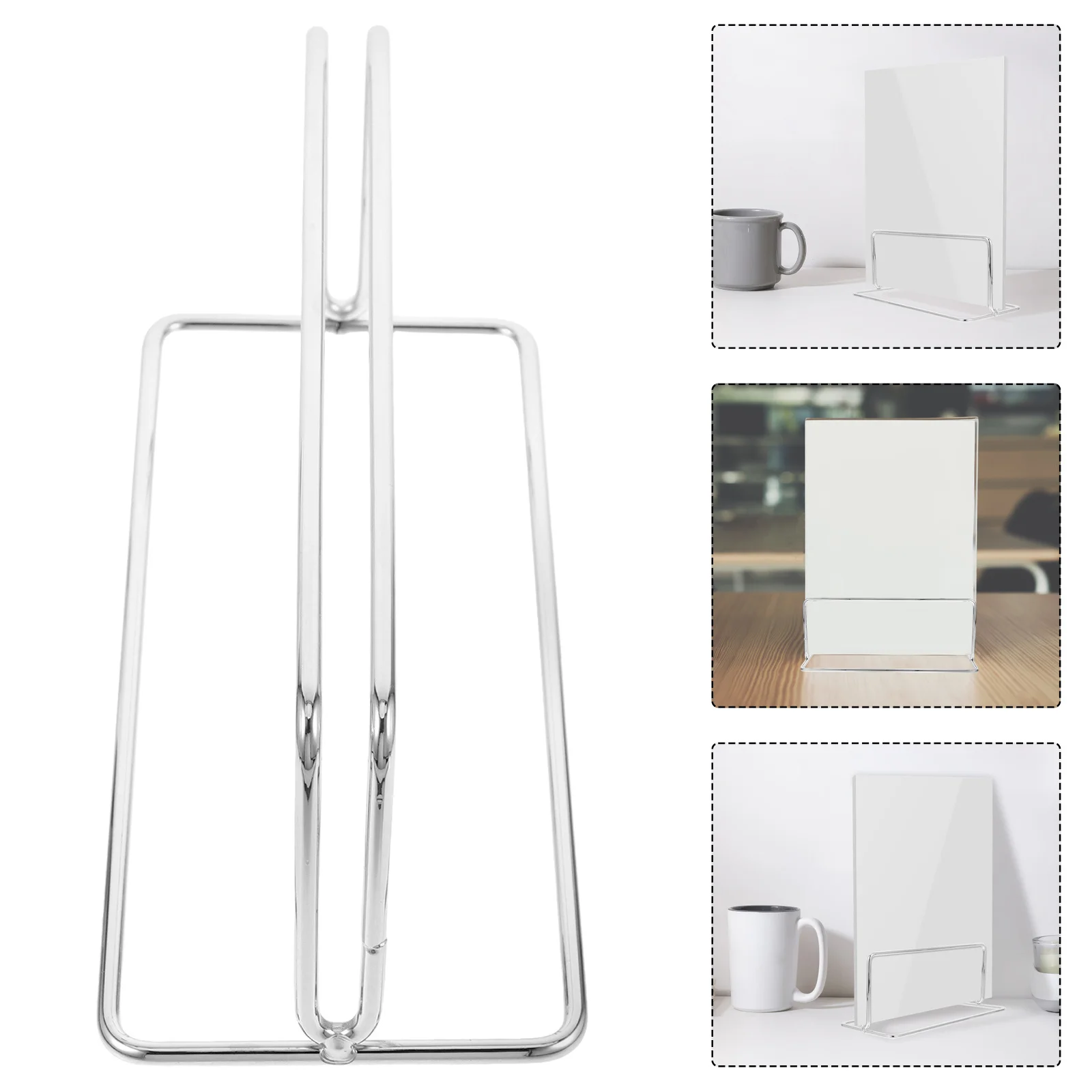 

1pcs Screen Divider Support Stand Movable Desk Partition Clamp Bracket For School Office Home Baffle Holder Base Privacy Panel