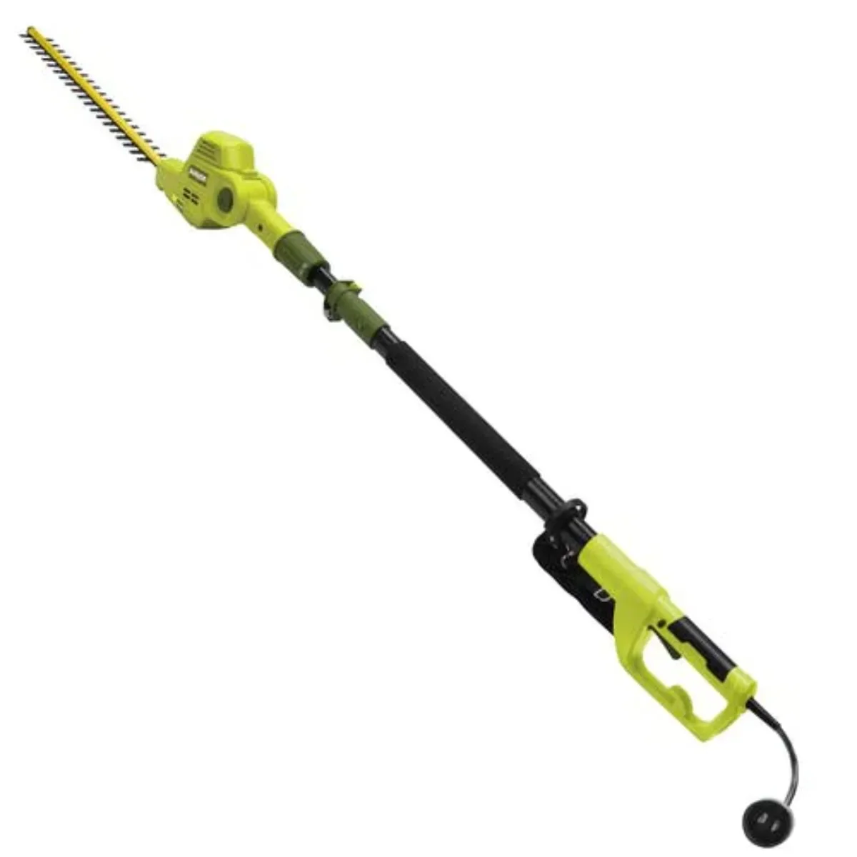 Electric Telescoping Pole Hedge Trimmer, Multi-Angle Head, 21-inch, 4-Amp