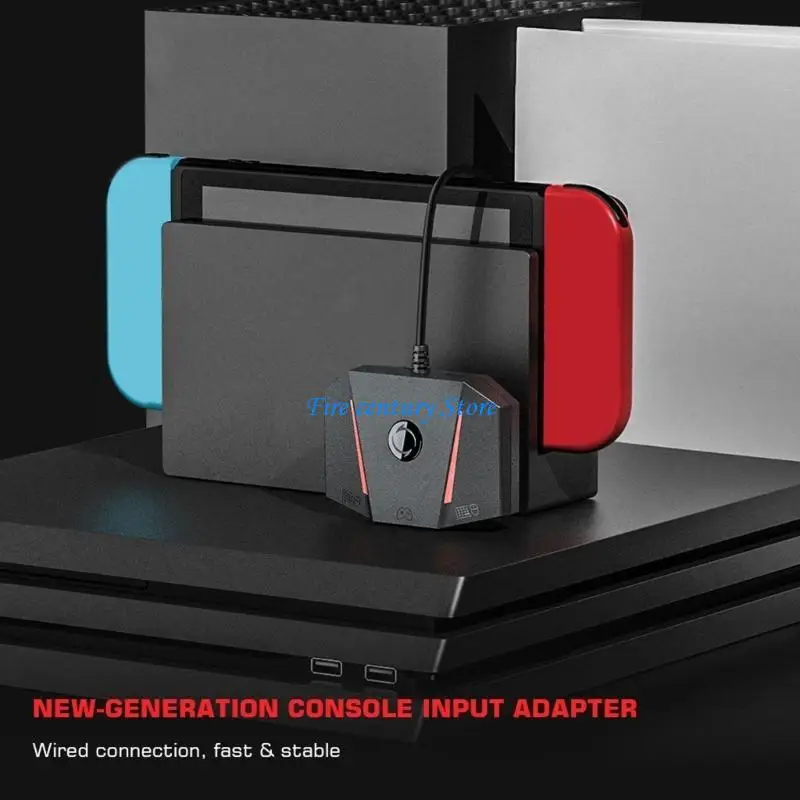 

J6PA Crossing Platform Mouse Keyboard Converter with Not Slip Base fit for VX2 AimBox