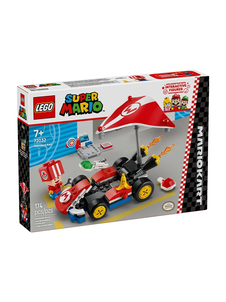 เลโก้ 72032 มาริโอ คาร์ท-สแตนดาร์ด คาร์ท 2025 ของเล่นตัวต่อแบบใหม่