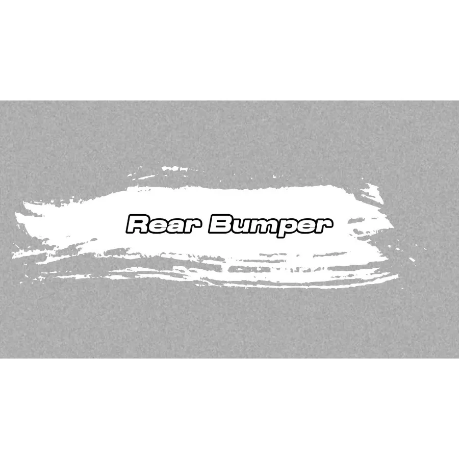 For  Tacoma 1995-2004 Complete Chrome Rear Steel Step Bumper Assembly