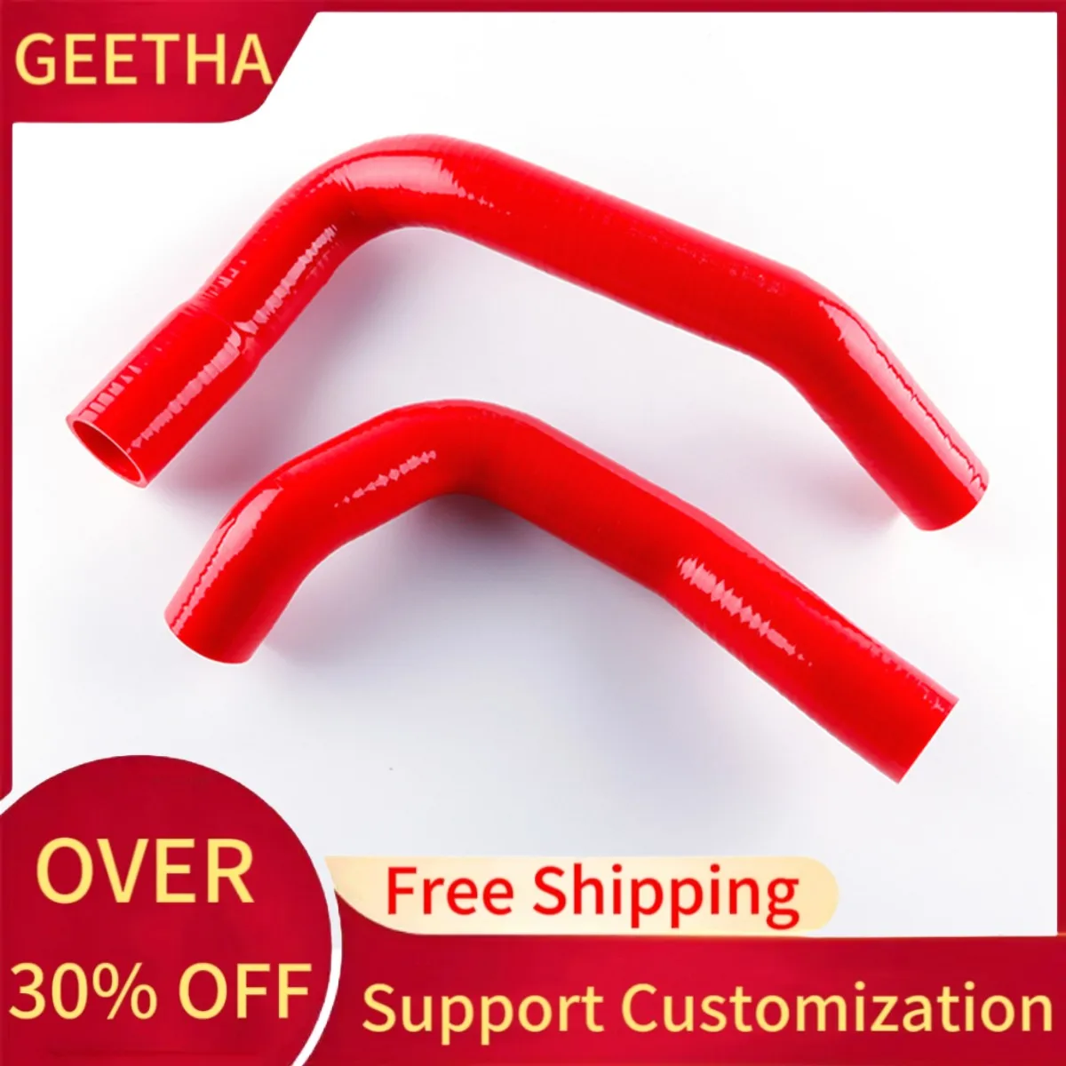 For 1968-1974 Holden Nova 1971-1988 Chevy Small Block Camaro SBC Silicone Radiator Hose Tube Pipe Kit