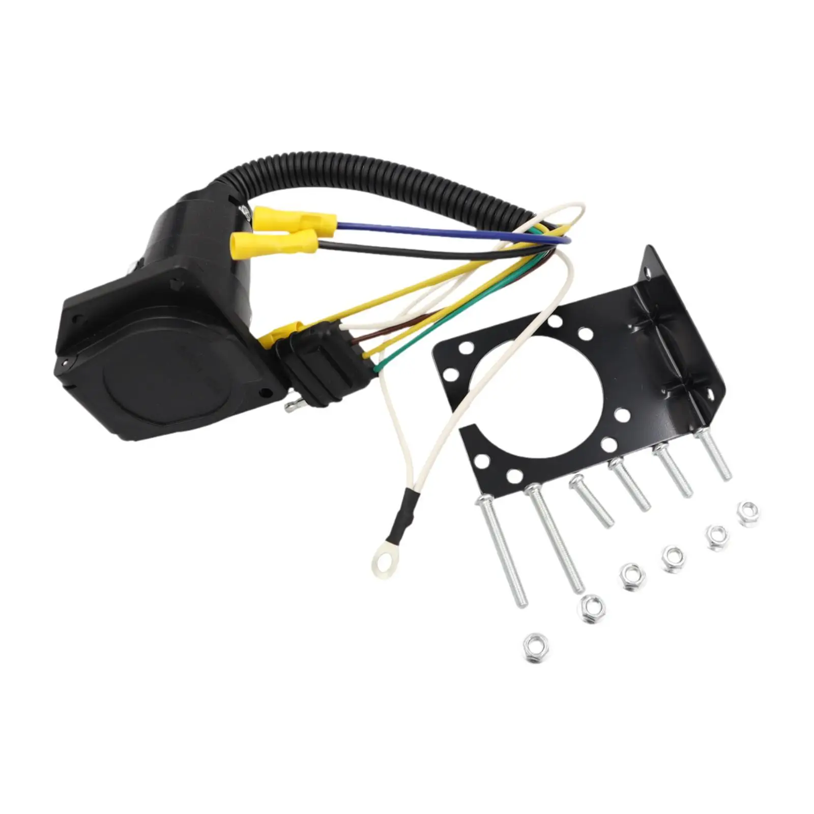 

Trailer Harness Adapter 7 Pin Trailer Light Plug for RV Accessories