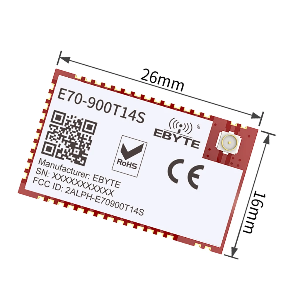 E70-900T14S CC1310 module SoC UART RF 900MHz module Wireless Transceiver Transmitter Receiver Anti-interference high reliability