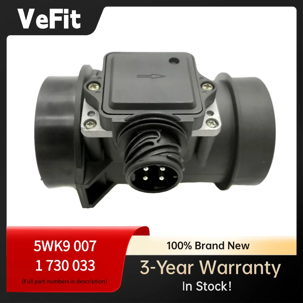 

Датчик массового расхода воздуха MAF 5WK9007 13621730033 для двигателя BMW E36 320i E39 520i 2.0L M50 M52 M54