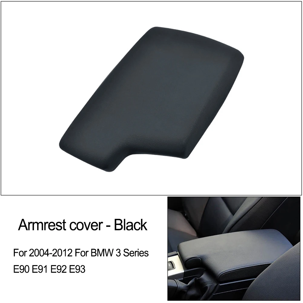 Vehicle Armrest Armrest Cover Car Interior Enhancement Beige Armrest Cover For BMW Compatible With E90 E91 E92 E93