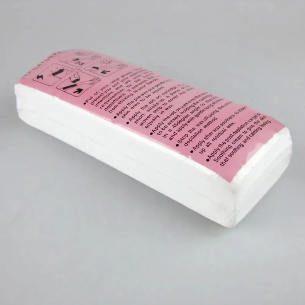 New 100pcs Removal Nonwoven Body Cloth Hair Remove Wax Paper Rolls High Quality Hair Removal Epilator Wax Strip Paper