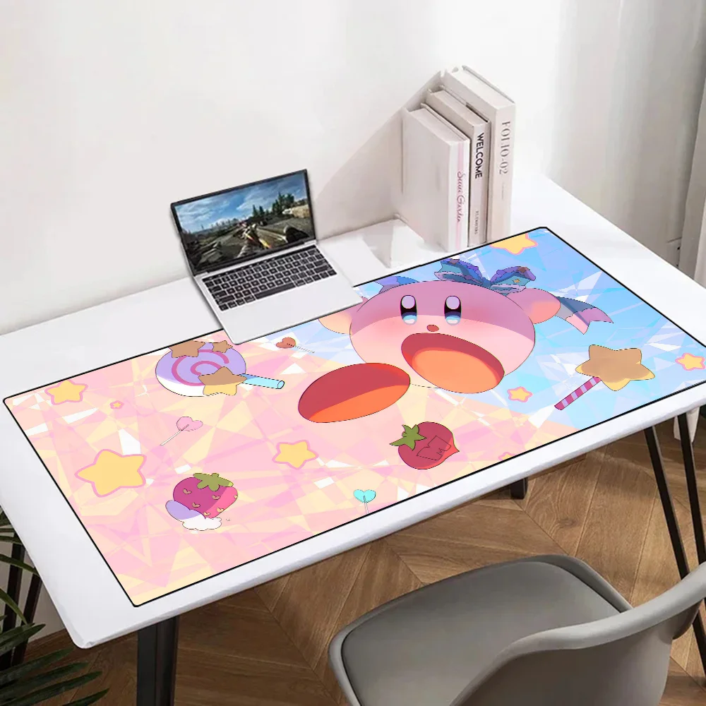 Cute Kirbies Mousepad Mouse Mat Desk Mat With Pad Gaming Accessories Prime Gaming XXL Keyboard Pad Padding Mat