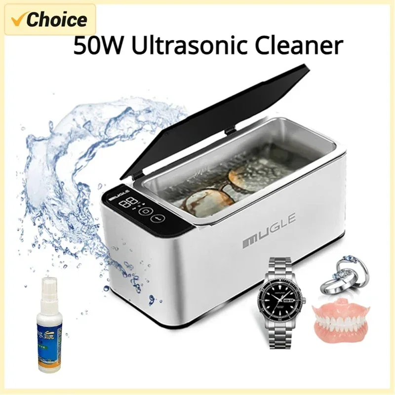 50W Ultrasonic Cleaner Ultrasonic Glasses Jewelry Cleaner 500ML Ultrasonic Cleaning Machine Ultrasound Washing Bath For Glasses