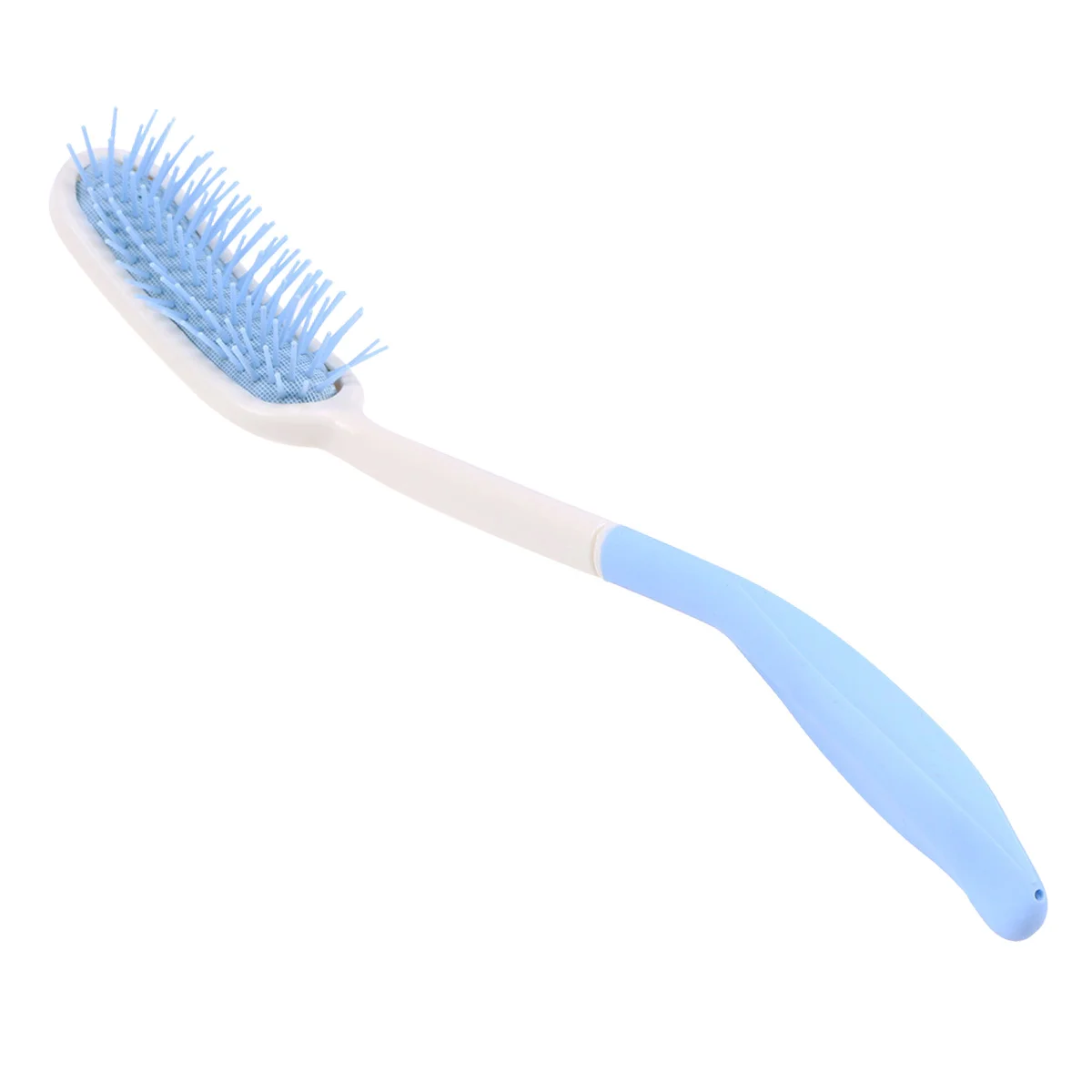 Long Handle Comb Curved Massage Comb Plastic Bend Comb for The aged Hand Disabled People curved comb long handle comb