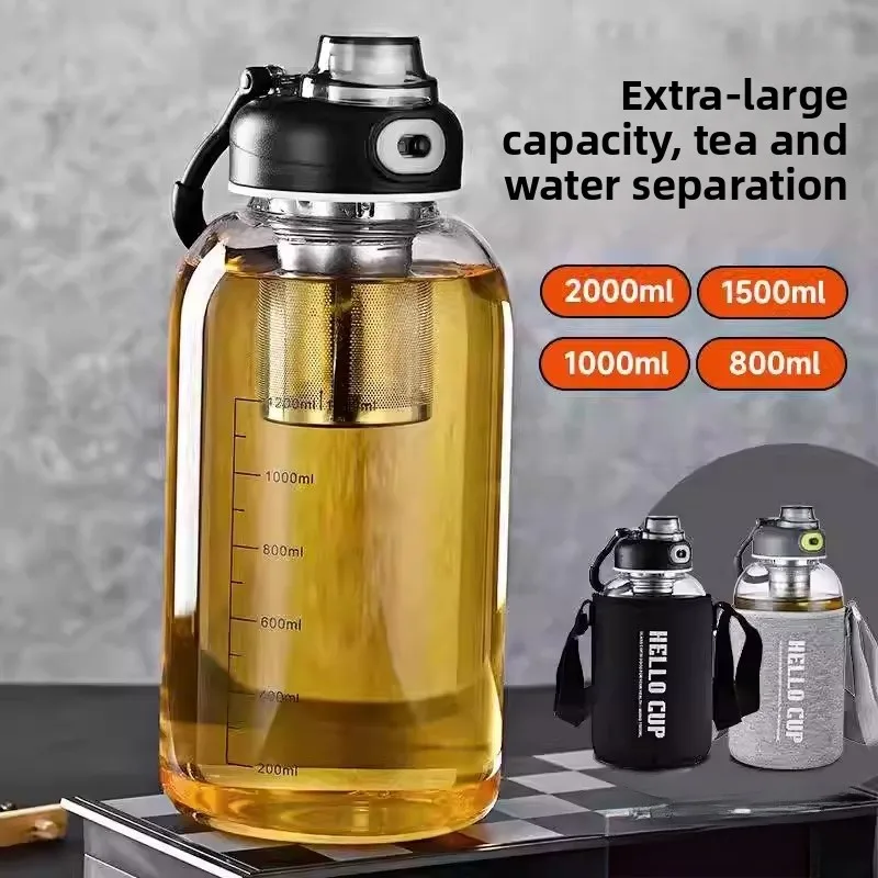 

Large Capacity Portable Water Cup for Construction Site Work Tea And Water Separation Anti Explosion Resistant Fall Proof wit...