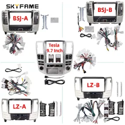 Car Frame Fascia Adapter Canbus Box Android Radio Dash Fitting Panel Kit For Lexus RX RX300 RX330 RX350 RX400 Toyota Harrier