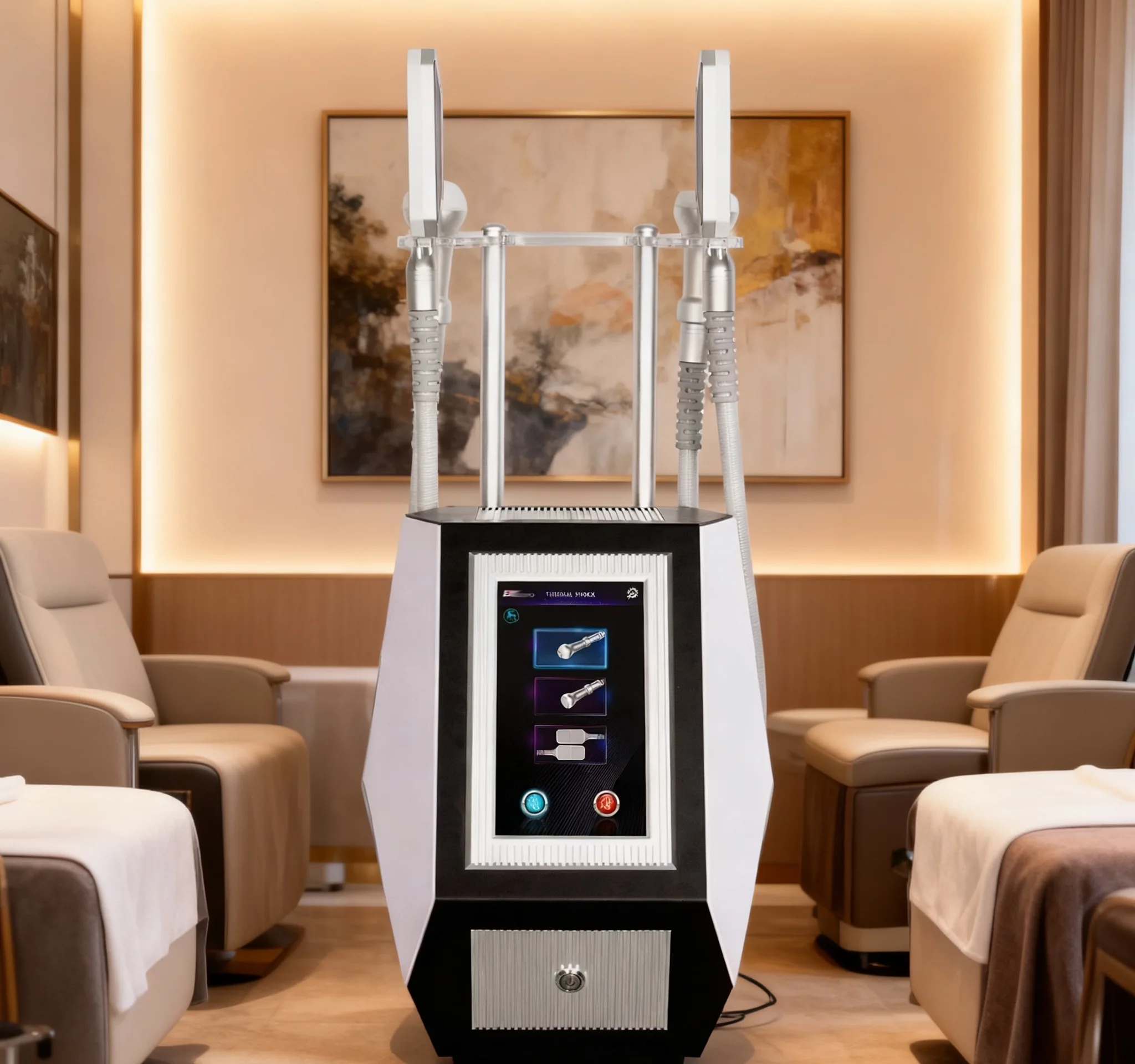 

Shape Slimming Cryoslim Cool Face Lift Sculpting Machine Fat Removal Paddles Cryo Heating t Shock Beauty Machine