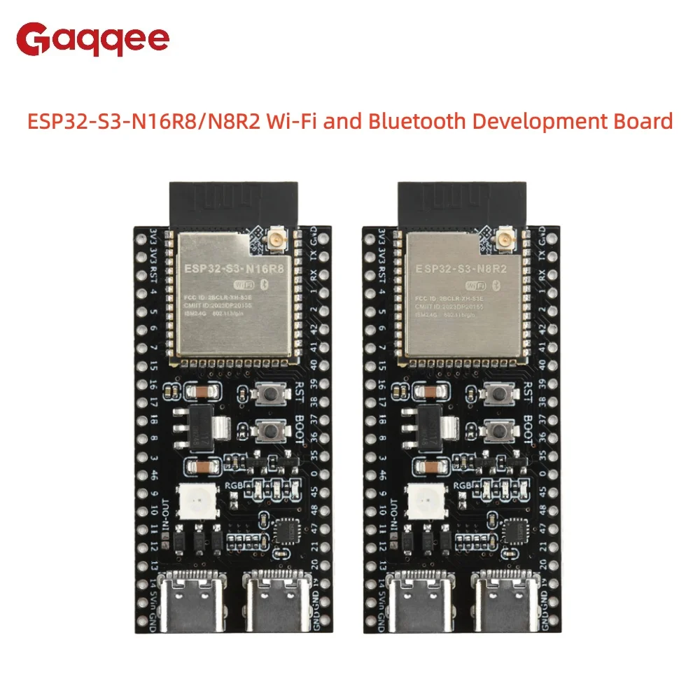 yZ[zESP32-S3-N16R8/N8R2 Wi-Fi  Bluetooth J{[h Aei RlN^tfA Type-C |[g