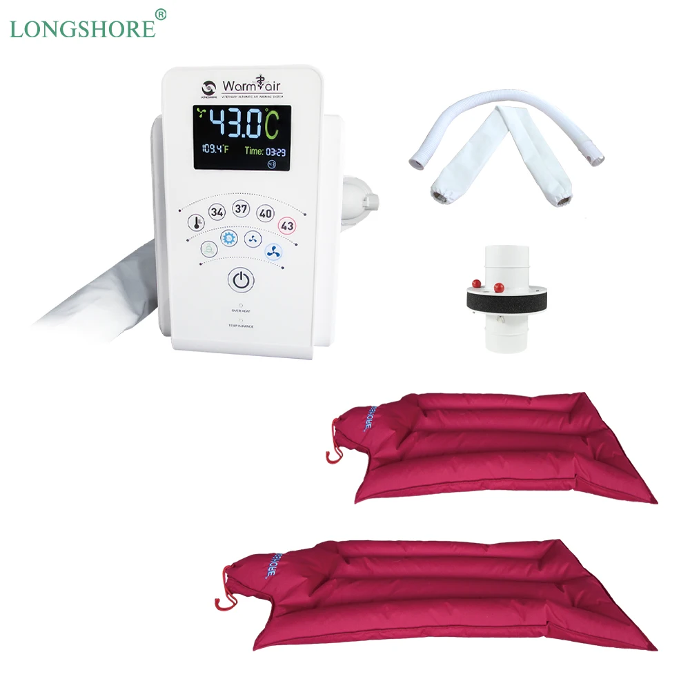 Longshore Warmair Heating Equipment Prevent Hypothermia for Veterinary Use to Keep Animal Warm in Surgery with Two Size Cushion
