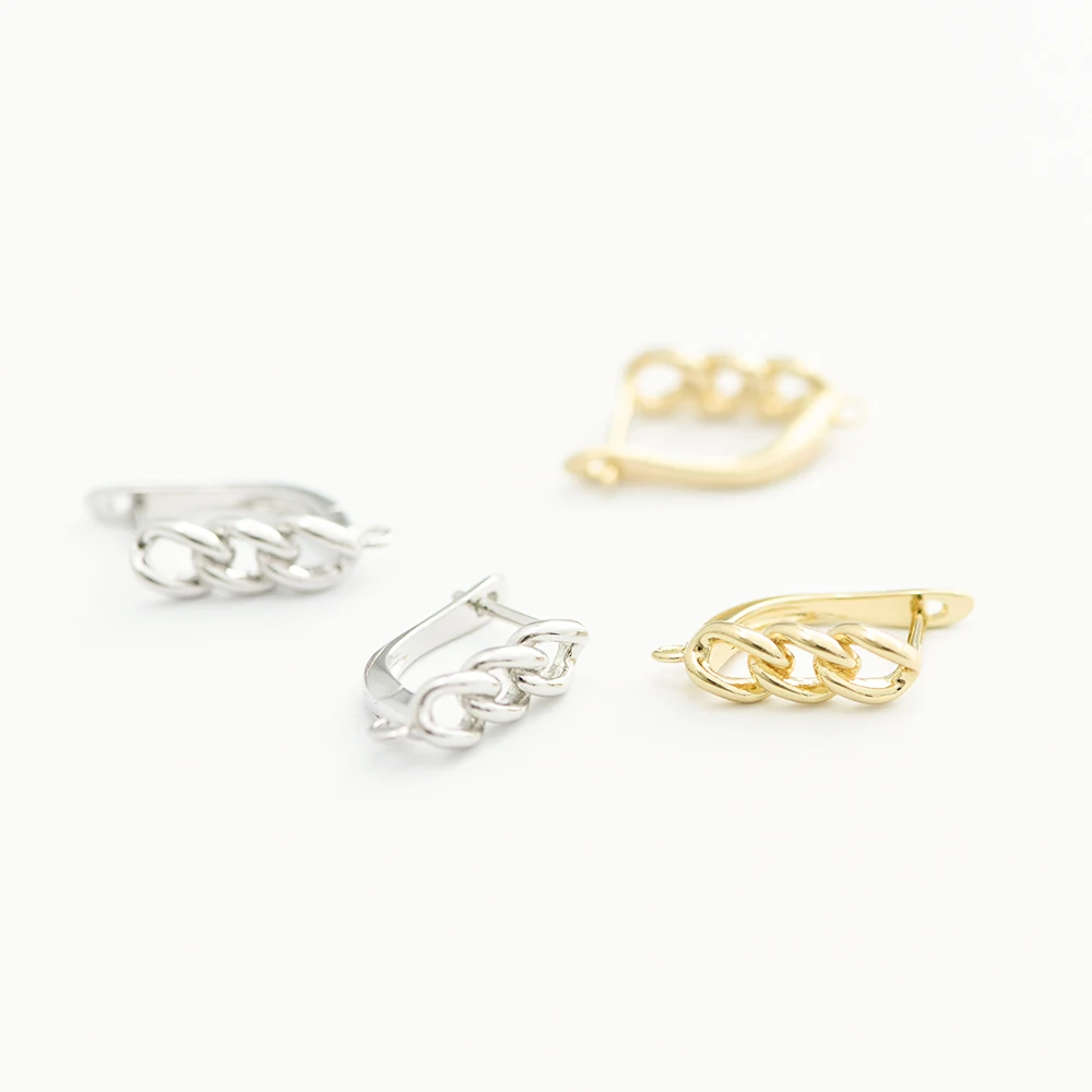 2026 NEU Rotbronze/Antikbronze/18K Gold Messing Ohrhaken Verschlüsse für DIY Schmuckzubehör Großhandel – Detail 3
