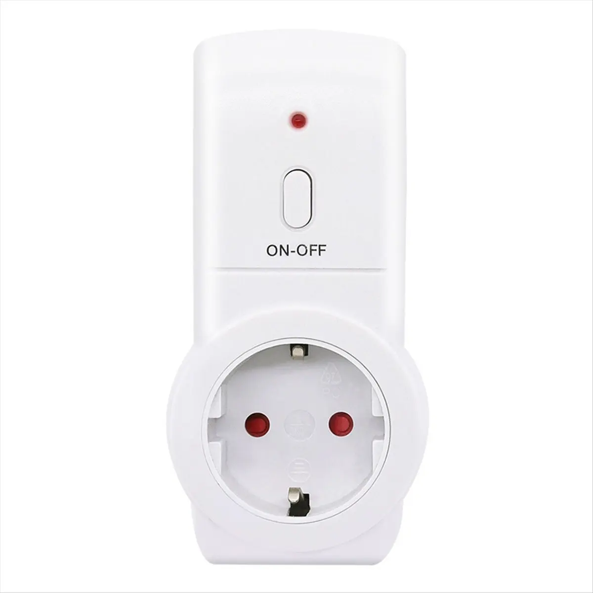 【Socket】 Wireless Remote Control Smart Timer Socket Switch 220V Wall 433mhz Programmable Electrical Outlet Switch EU Plug