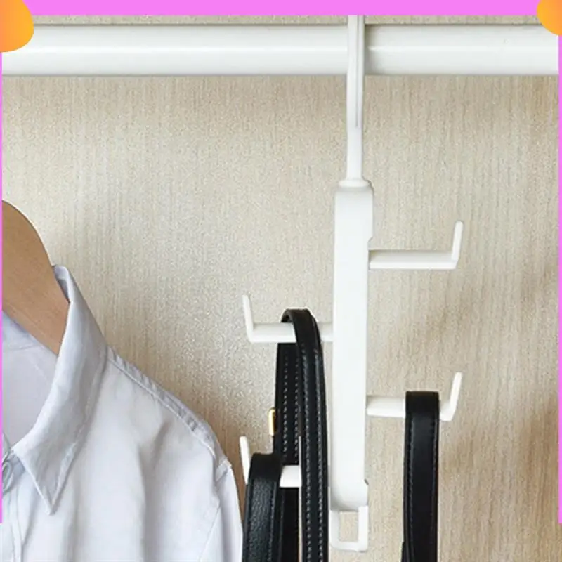 

A23P Bag Storage Tool Wardrobe Storage Multifunctional Hanger No Trace Bag Hanger Coat Rack Door Punch-Free Hook