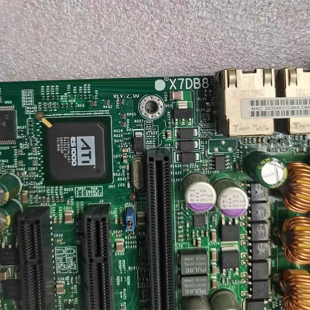 Dual server motherboard LGA 771 to Xeon E54 series X7DB8