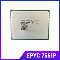 EPYC 7551P CPU 2.0 GHz 32-Core 64-Thread 180W Socket SP3 CPU Processor EPYC7551P But Without Cooler PS755PBDVIHAF