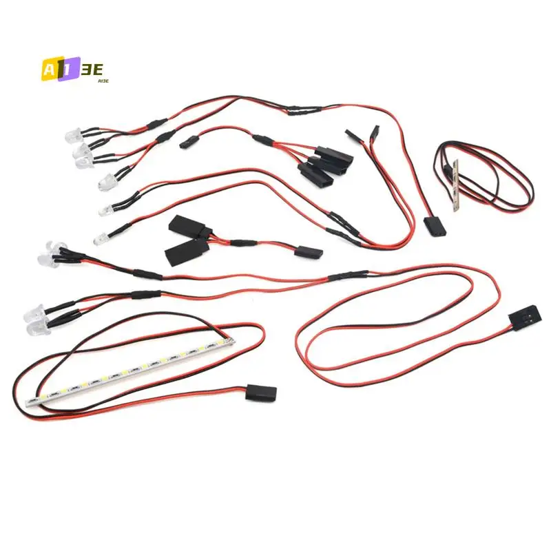 A13E-MX-07 Front And Rear LED Light Kit 8786 For ZD Racing MX-07 MX07 MX 07 1/7 RC Car Spare Parts Accessories Kit