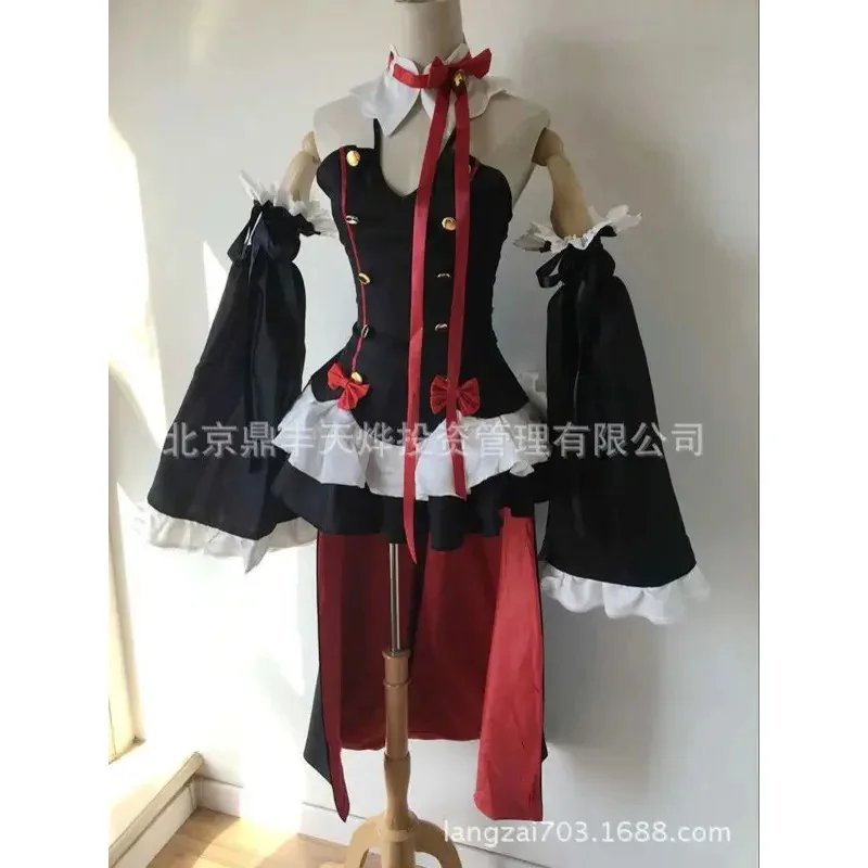 애니메이션 오브 더 엔드 오와리노 세라프 크룰 테페스 유니폼 코스프레 의상 풀 세트 드레스 의상 HK5204c;3.k'6;d.a;