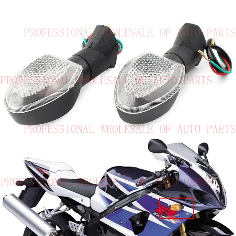 V+ V+ Motorcycle Flashing Bulb Turn Signal Light For Suzuki GSF600 N/S Bandit Clear
