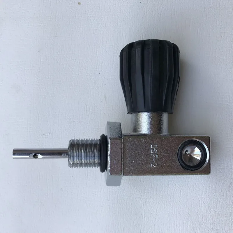 

Diving cylinder head valve, high-pressure diving cylinder valve switch, carbon fiber diving respirator valve