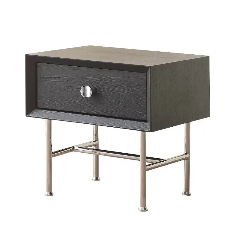 

for Modern Nordic Nightstand Aesthetic Luxury European Simple Bedside Table Trendy Drawer Mesitaa De Noche Bedroom Furniture