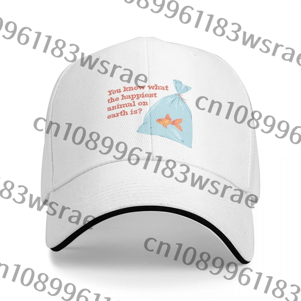 Be A Goldfish Personalized For Boys A Baseball Cap Hat