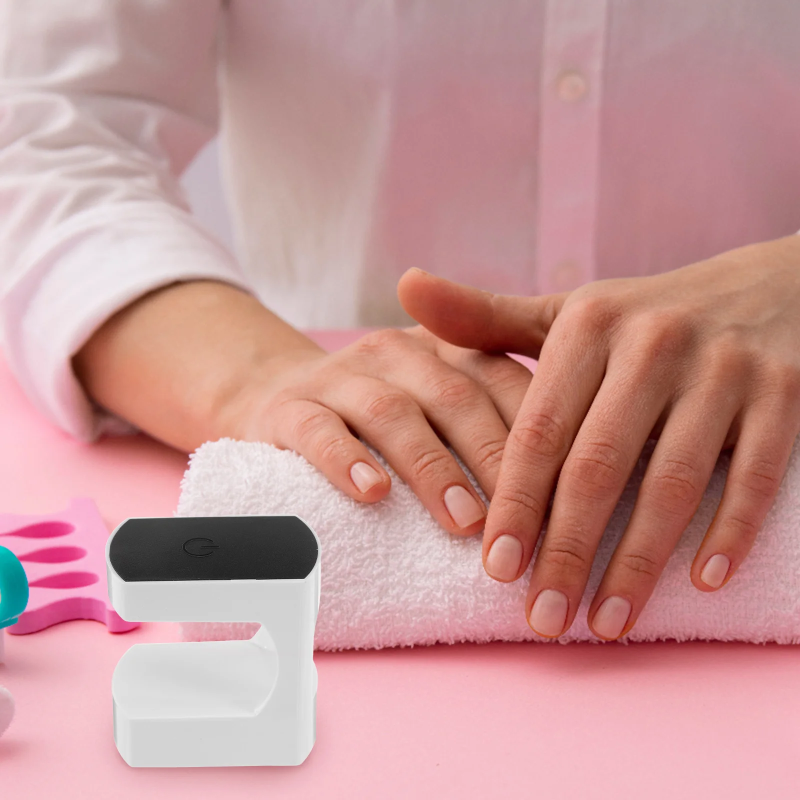 2 Stuks Mini Uv Nagellamp Draagbare Led Curing Light Voor Salon Thuis Gel Polish Drogen Altijd Uv Nagellamp handdroger